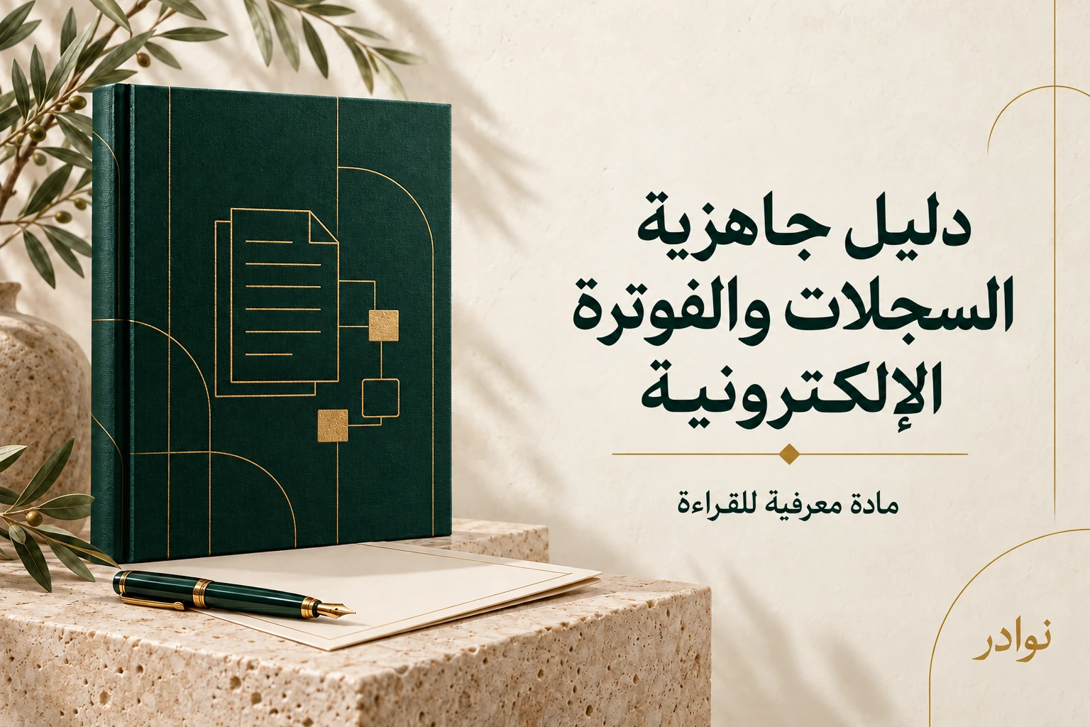 دليل جاهزية السجلات والفوترة الإلكترونية — دليل معرفي للقراءة من نوادر