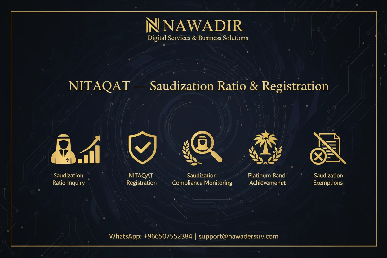 خدمات منصة نطاقات — نوادر