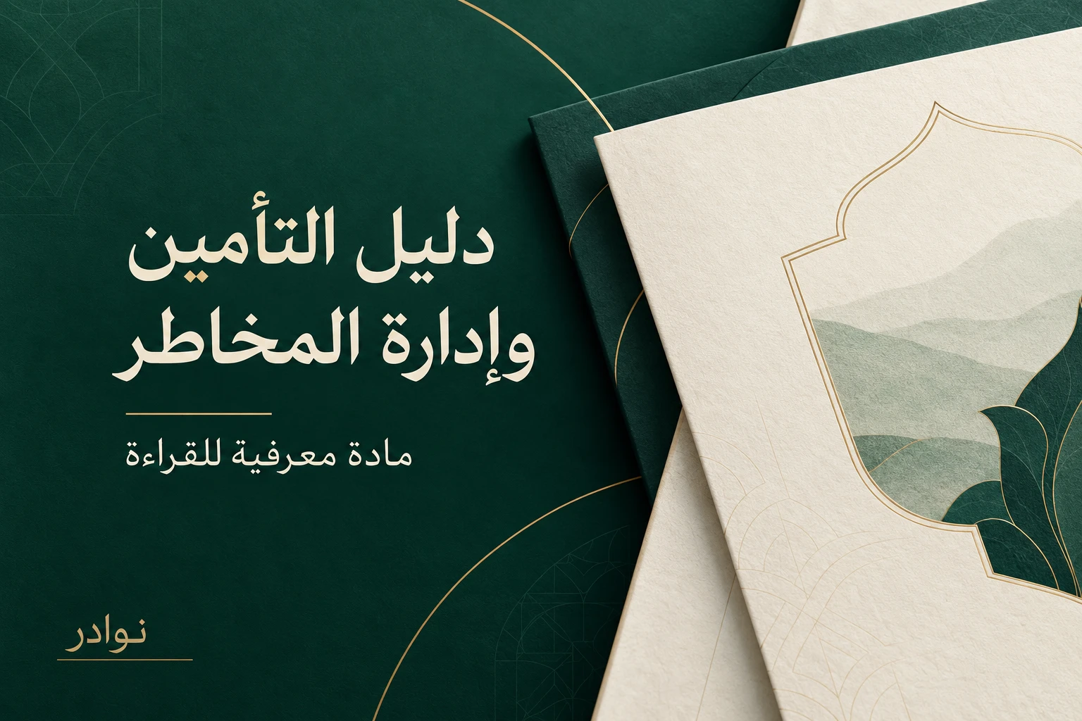 دليل التأمين وإدارة المخاطر — مادة معرفية للقراءة من نوادر