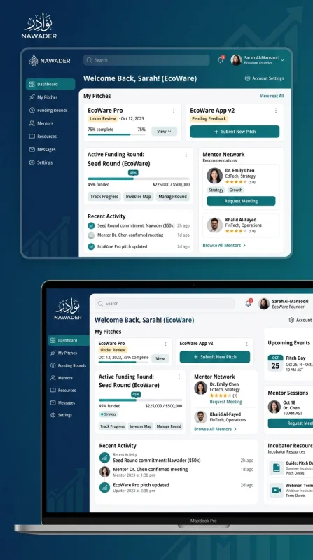 Nawader VC portal entrepreneurs