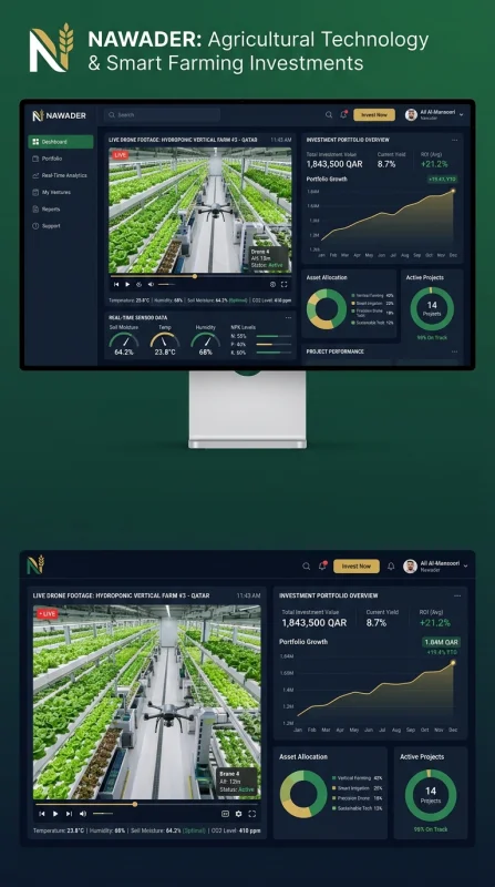 UI for agricultural investments