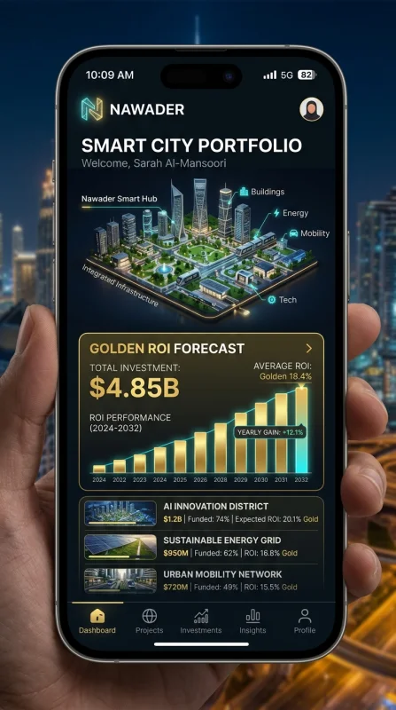 Mobile UI Nawader Smart City