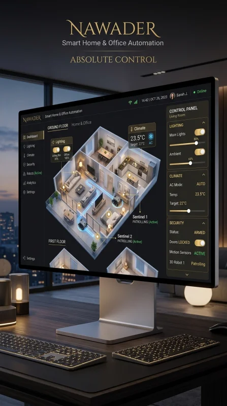 UI for Smart Home Automation
