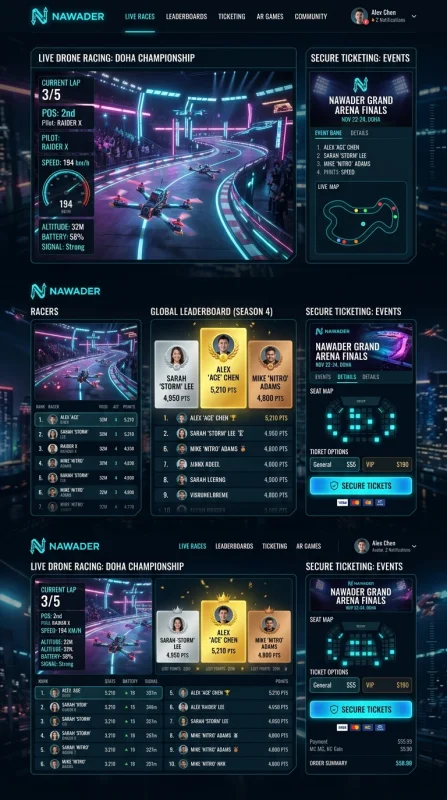 Nawader Future Sports AR Gaming