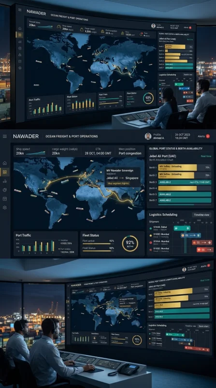 Advanced UI for Nawader Ocean