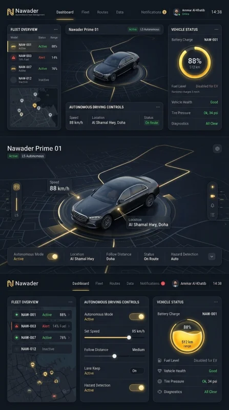 Nawader Automotive UI