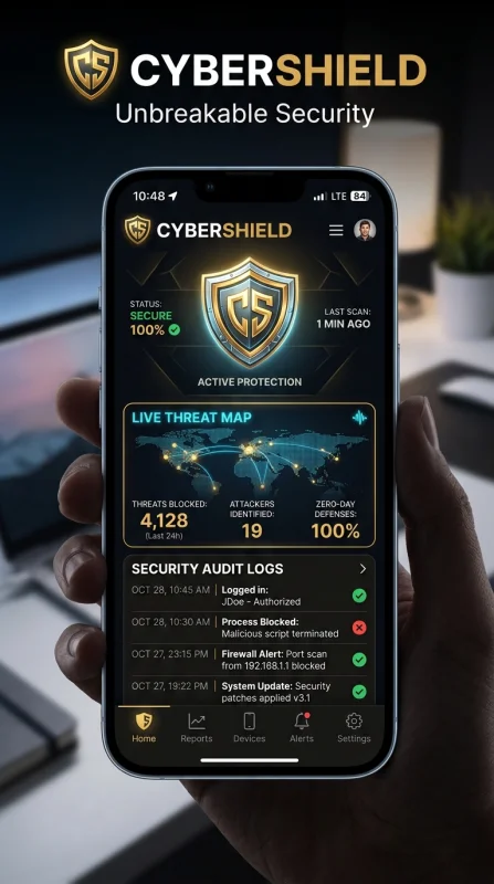 Mobile UI Cybersecurity Protection