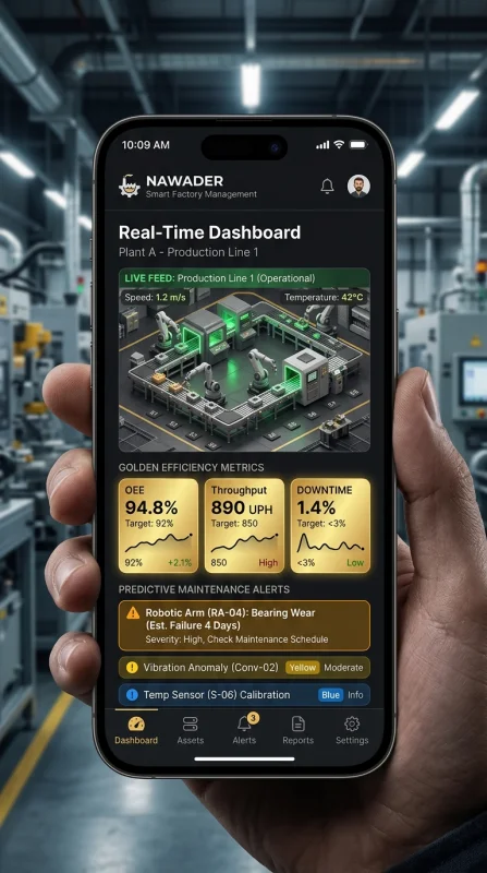 Smart Factory Management UI